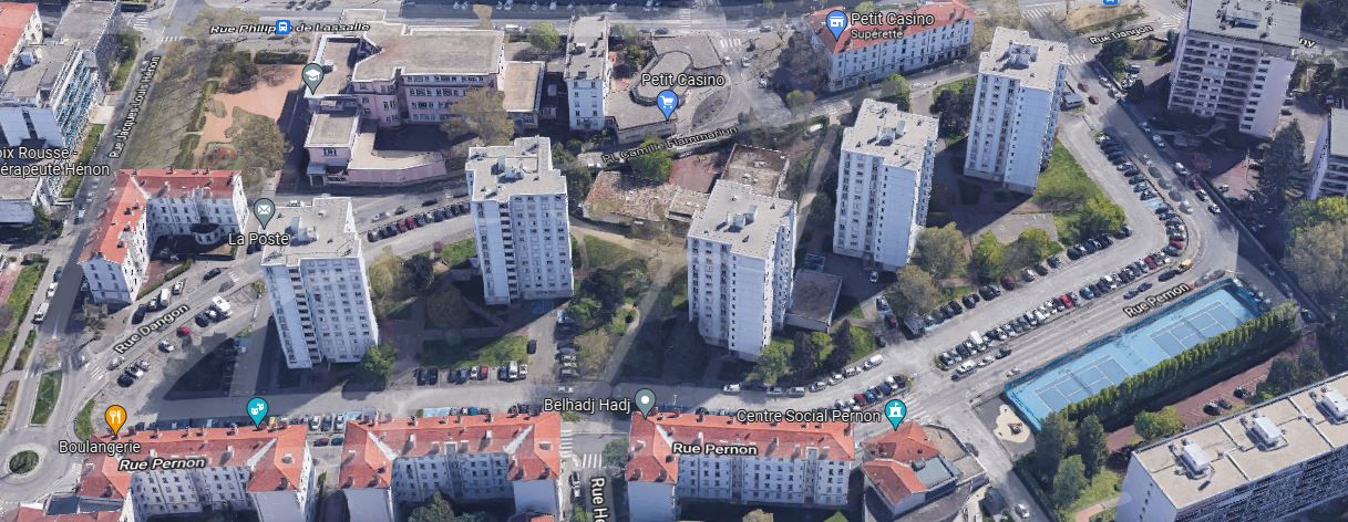 Projet de réaménagement des tours Pernon à Lyon 4